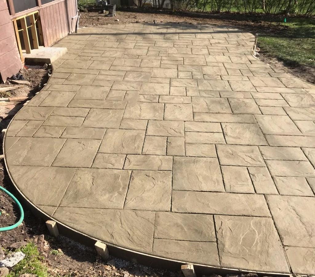 Stamped Concrete Contractor | Stamped Concrete Company