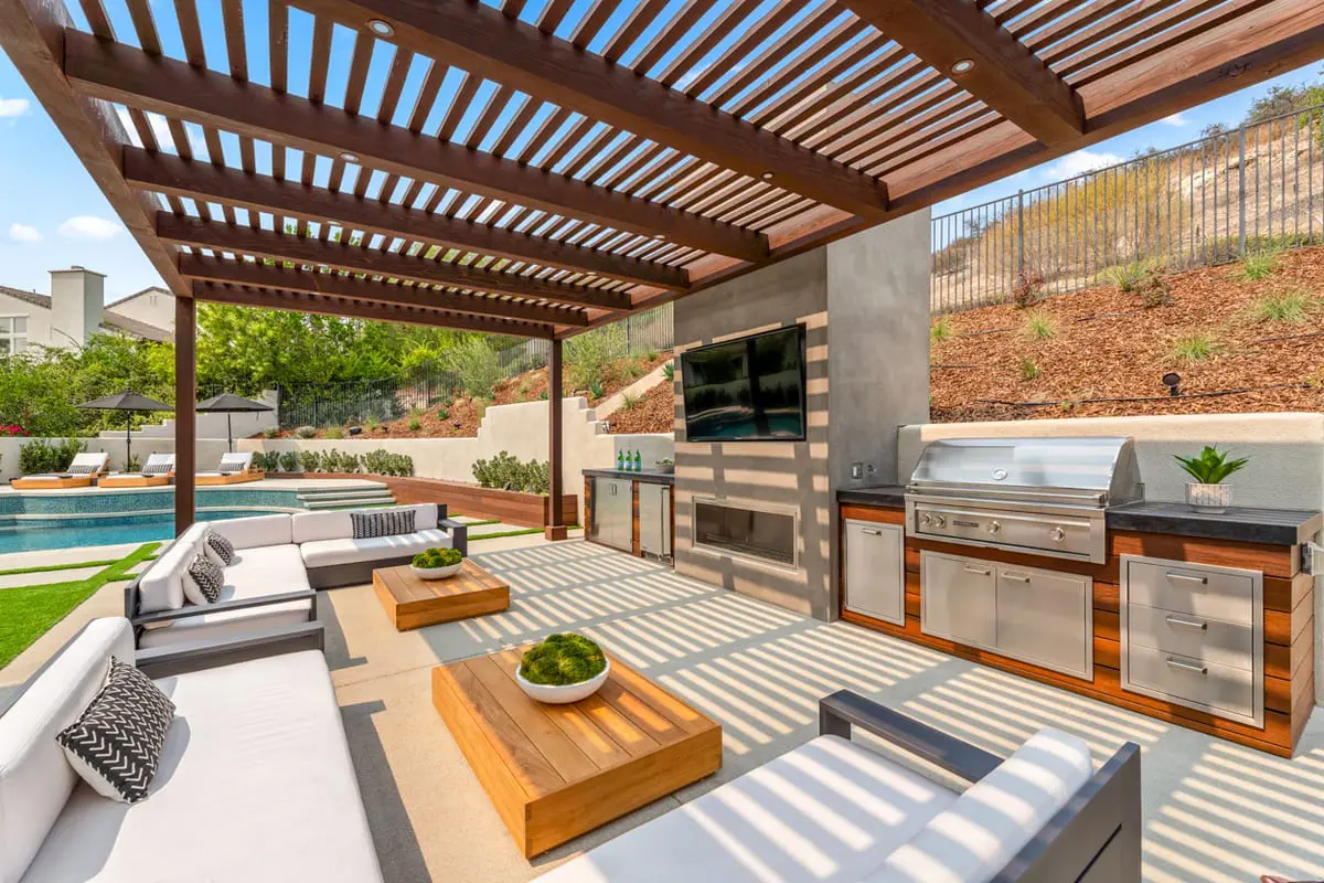 Backyard remodeling