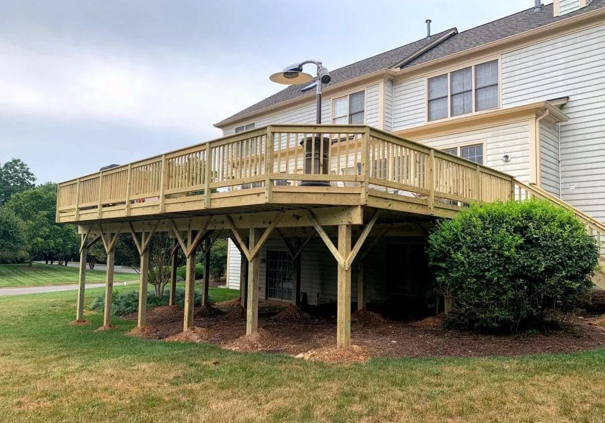 Average Cost to Install New Deck in Bay Area